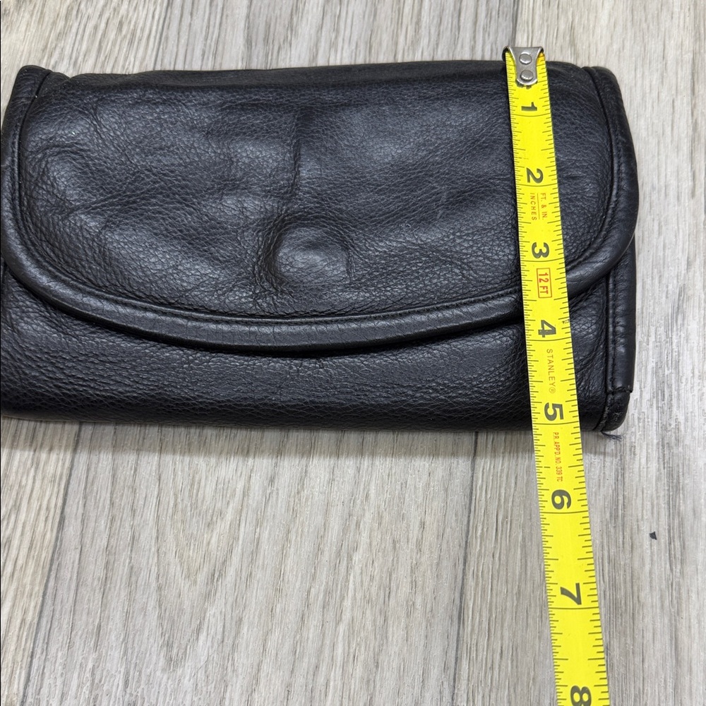 Black Leather Wallet - Picture 3 of 10